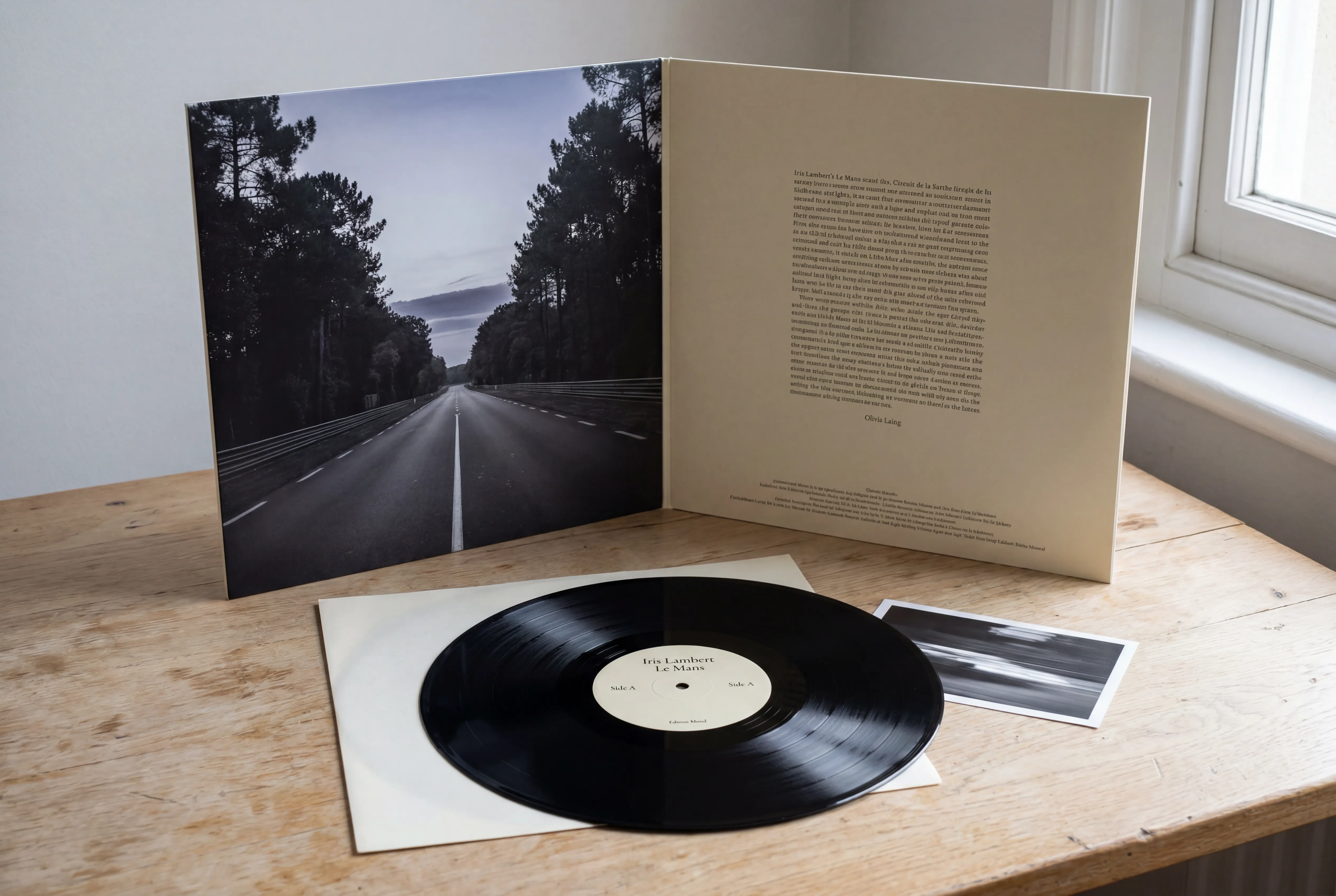Le Mans, gatefold sleeve photograph by Lena Hoffmann